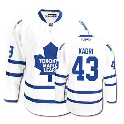 Nazem Kadri #43 White Away Jersey