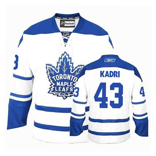 Nazem Kadri #43 White Alternate Jersey