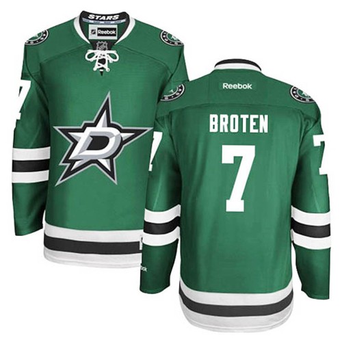 Neal Broten #7 Green Home Jersey