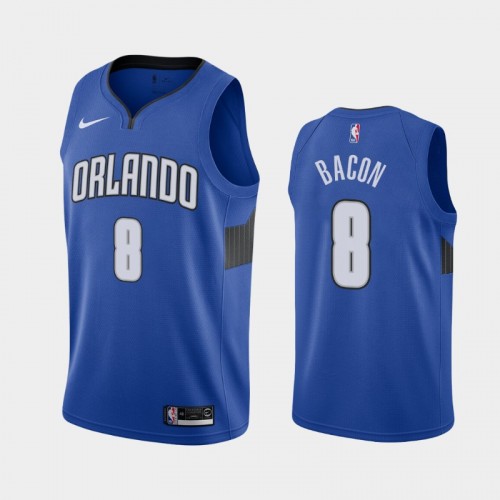Orlando Magic Dwayne Bacon 2021 Statement Edition Blue Jersey