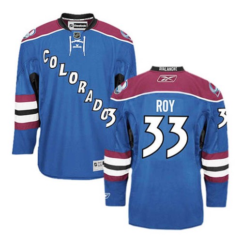 Patrick Roy #33 Blue Alternate Jersey