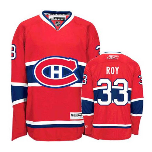 Patrick Roy #33 Burgundy Red Home Jersey