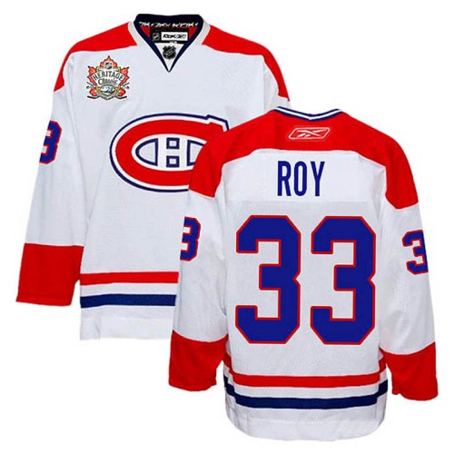 Patrick Roy #33 White Away Jersey