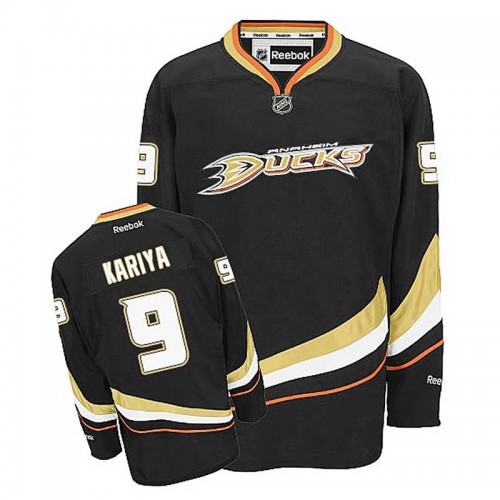 Paul Kariya #9 Black Home Jersey