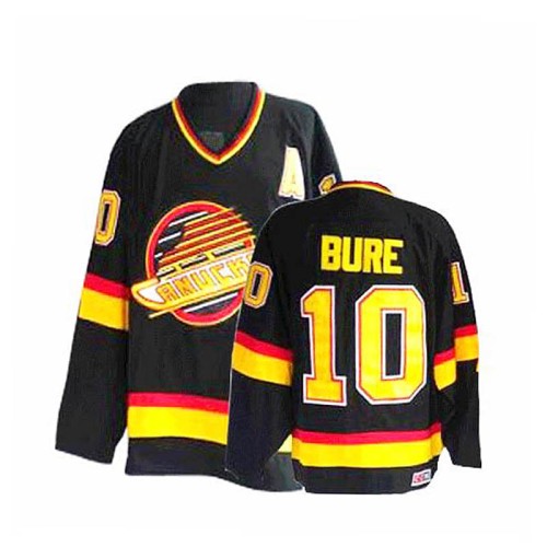 Pavel Bure #10 Black Throwback Jersey