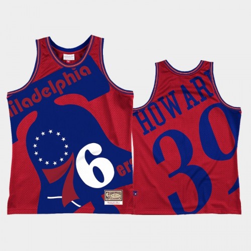 Philadelphia 76ers #39 Dwight Howard Red Blown Out Jersey