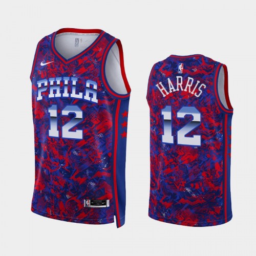 Philadelphia 76ers Tobias Harris Select Series Royal Dazzle Jersey