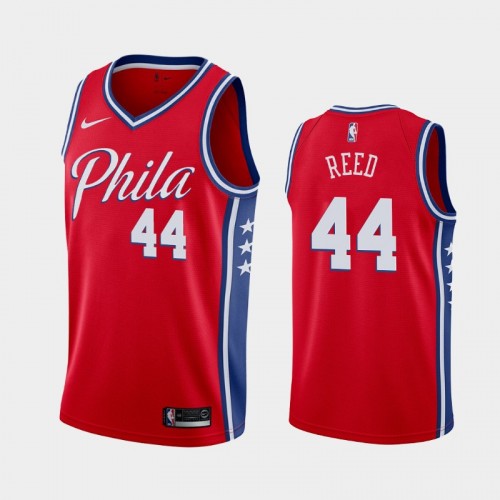 Philadelphia 76ers Paul Reed 2021 Statement Edition Red Jersey