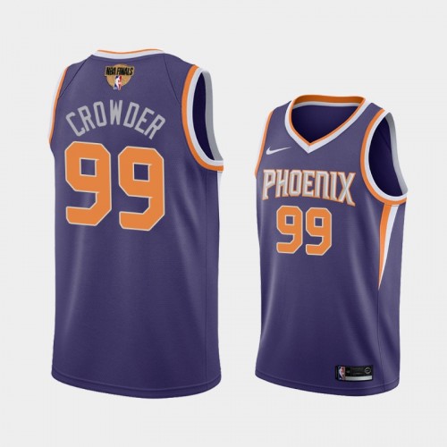 Phoenix Suns #99 Jae Crowder 2021 NBA Finals Purple Jersey