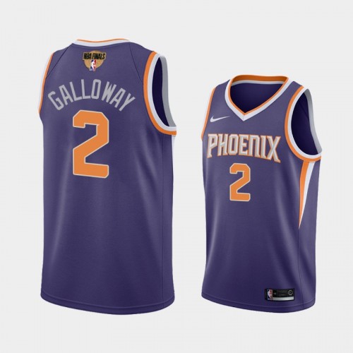 Phoenix Suns #2 Langston Galloway 2021 NBA Finals Purple Jersey