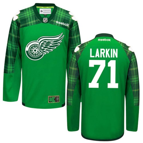 Dylan Larkin #71 Green St. Patrick's Day Jersey