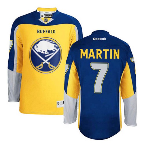 Rick Martin #7 Gold Alternate Jersey