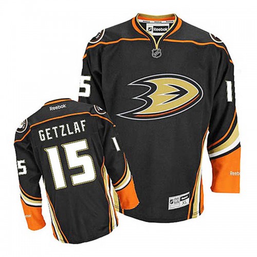 Ryan Getzlaf #15 Black Alternate Replica Jersey