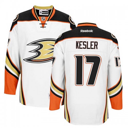 Ryan Kesler #17 White Away Jersey