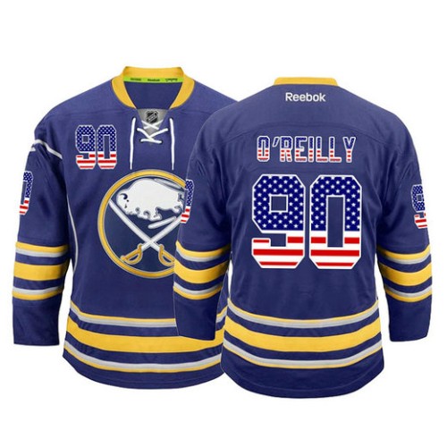 Ryan O'Reilly #90 Blue USA Flag Fashion Jersey
