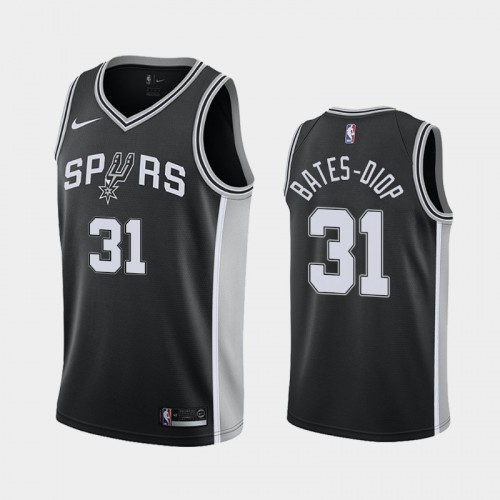 San Antonio Spurs Keita Bates-Diop 2021-22 Statement Edition Gray Jersey