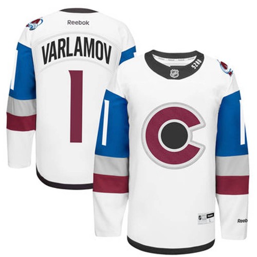 Semyon Varlamov #1 White 2016 Stadium Series Jersey