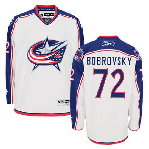 Sergei Bobrovsky #72 White Away Jersey