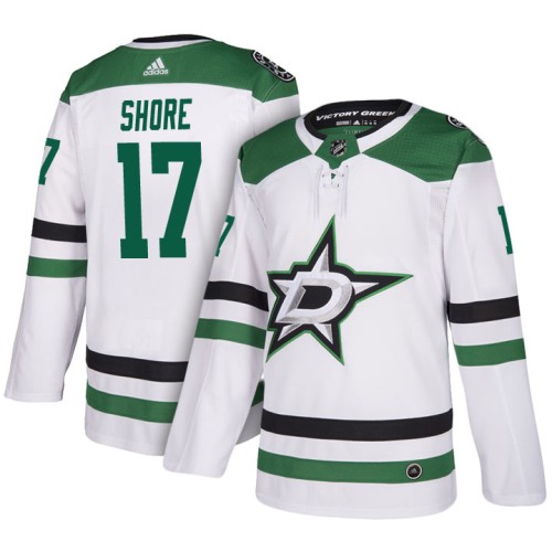 #17 Devin Shore White Away Jersey