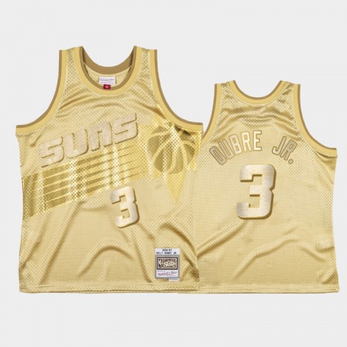 Limited Gold Phoenix Suns #3 Kelly Oubre Jr. Midas SM Jersey