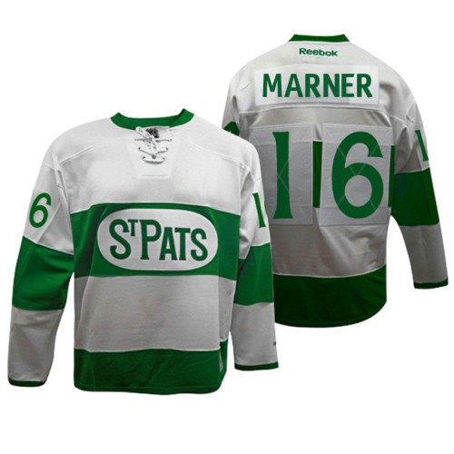 #16 Mitchell Marner White Toronto St. Pats Throwback Jersey