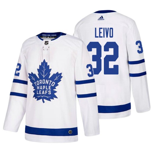 #32 Josh Leivo White 2017-2018 Away Jersey