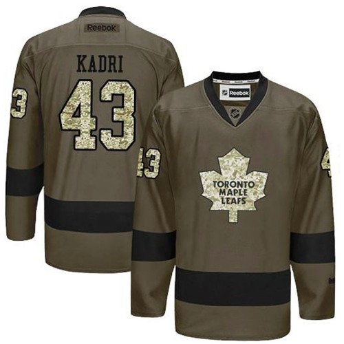 Nazem Kadri #43 Green Camo Player Jersey