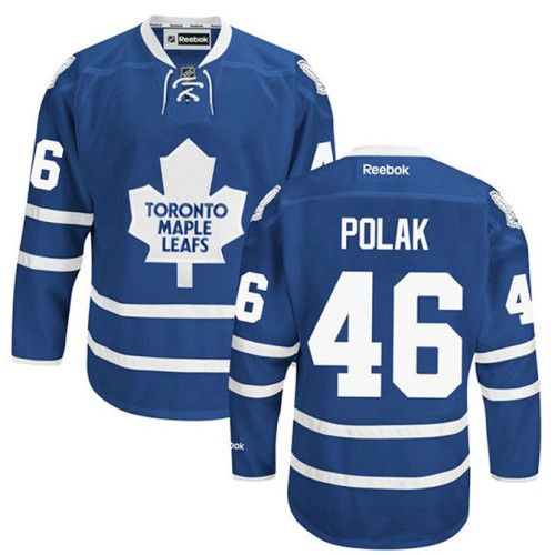 Roman Polak #46 Royal Blue Home Premier Jersey