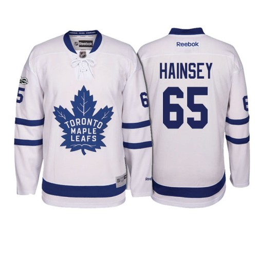 #65 Ron Hainsey White 2017 Draft New-Outfitted Player Premier Jersey