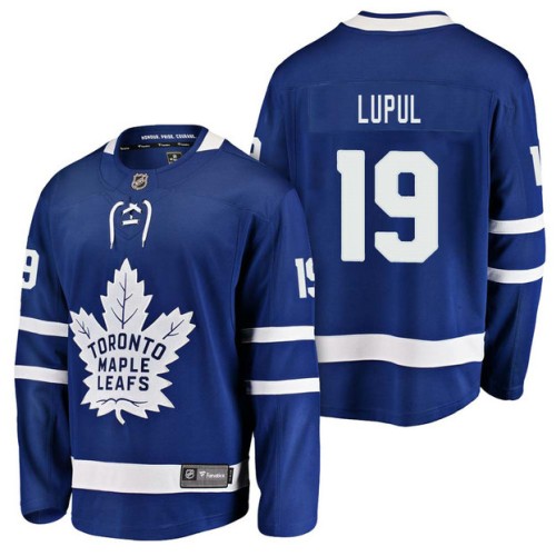 #19 Breakaway Player Joffrey Lupul Jersey Blue