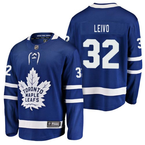 #32 Breakaway Player Josh Leivo Jersey Blue