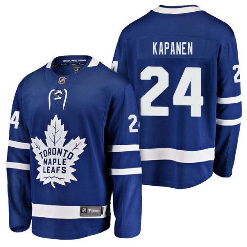 #24 Breakaway Player Kasperi Kapanen Jersey Blue