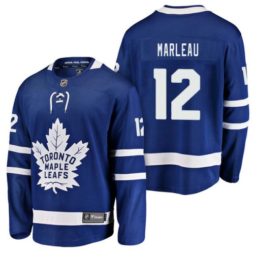 #12 Breakaway Player Patrick Marleau Jersey Blue