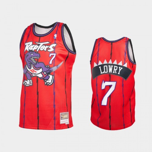 Kyle Lowry Men #7 2021 Reload 2.0 Throwback Red Jersey