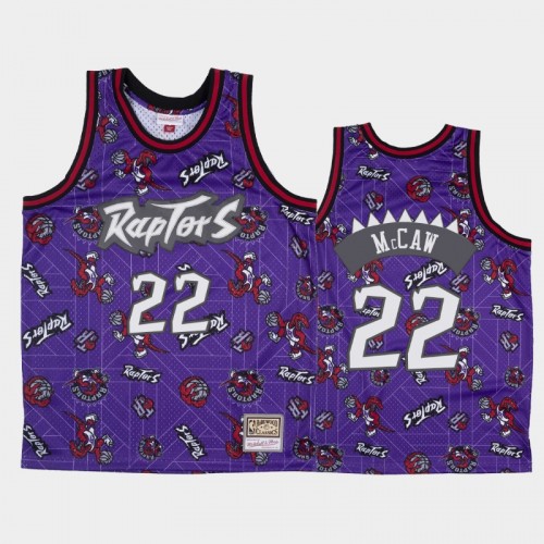 Patrick McCaw Toronto Raptors #22 Purple Tear Up Pack Hardwood Classics Jersey