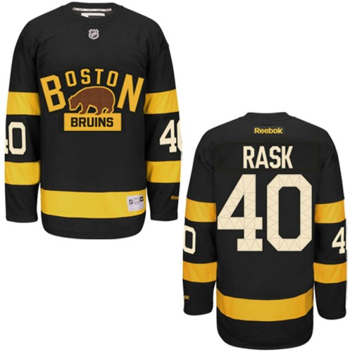 #40 Tuukka Rask Black Premier Alternate Jersey