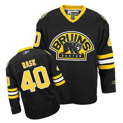Tuukka Rask #40 Black Alternate Jersey