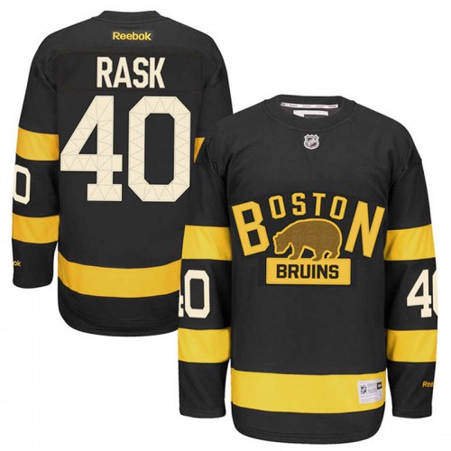 Tuukka Rask #40 Black 2016 Winter Classic Jersey