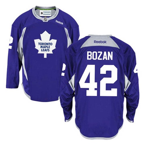 Tyler Bozak #42 Purple Practice Jersey