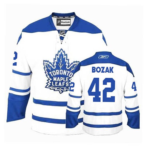 Tyler Bozak #42 White Alternate Jersey