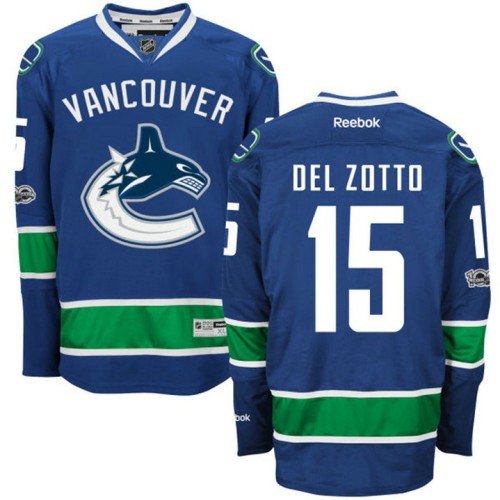 #15 Michael Del Zotto Blue 2017 Draft Premier Hockey Jersey