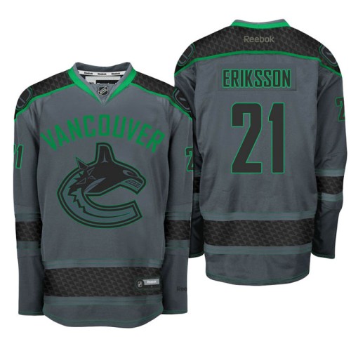 #21 Loui Eriksson Storm Cross Check Fashion Jersey