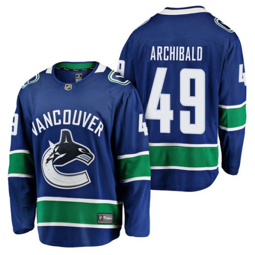 #49 Breakaway Player Darren Archibald Jersey Blue