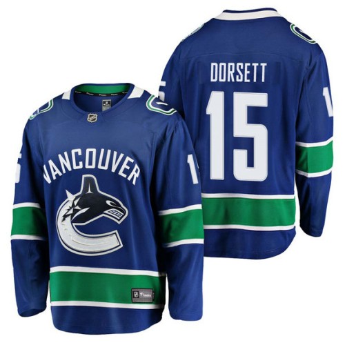 #15 Breakaway Player Derek Dorsett Jersey Blue