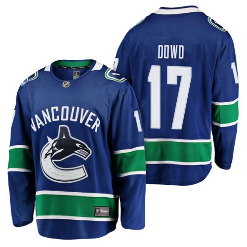 #17 Breakaway Player Nic Dowd Jersey Blue
