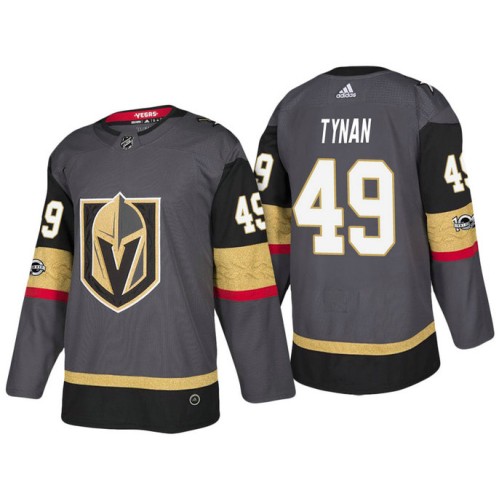 #49 TJ Tynan Steel Gray 2017 Draft New-Outfitted Player Premier Jersey