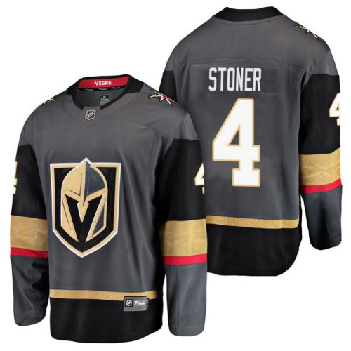 #4 Breakaway Player Clayton Stoner Jersey Grey