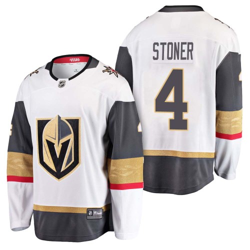 #4 Breakaway Player Away Clayton Stoner Jersey White