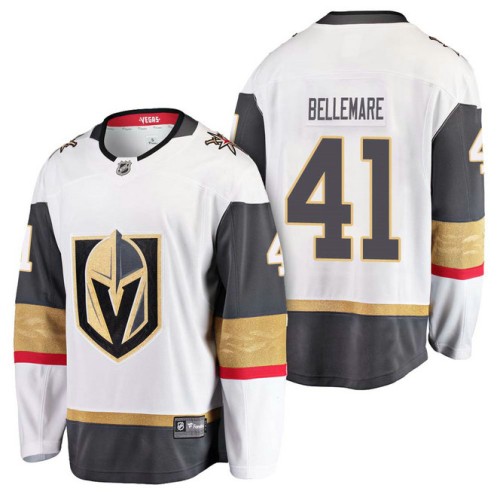 #41 White Breakaway Pierre-Edouard Bellemare Jersey