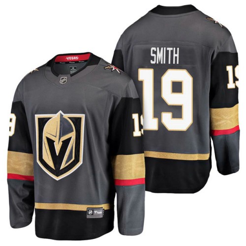 #19 Breakaway Player Reilly Smith Jersey Grey